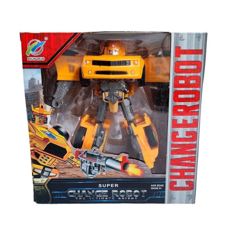 Mini Bumblebee Carro Transformer Coleccionable Transformable