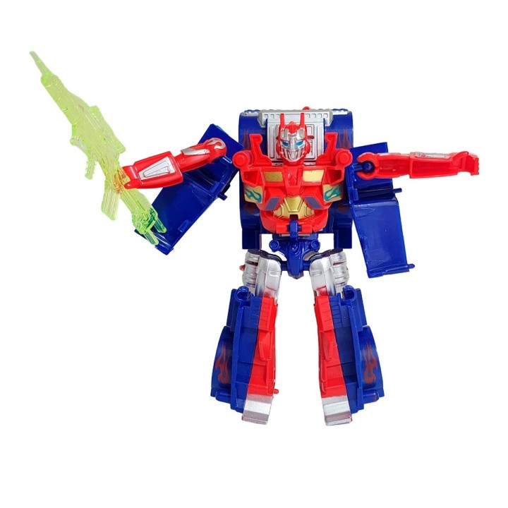 Mini Optimus Prime Transformer Coleccionable Transformable