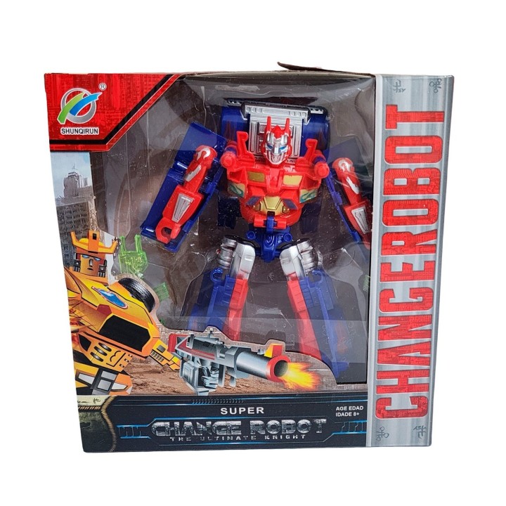 Mini Optimus Prime Transformer Coleccionable Transformable