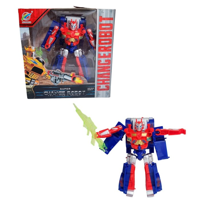Mini Optimus Prime Transformer Coleccionable Transformable