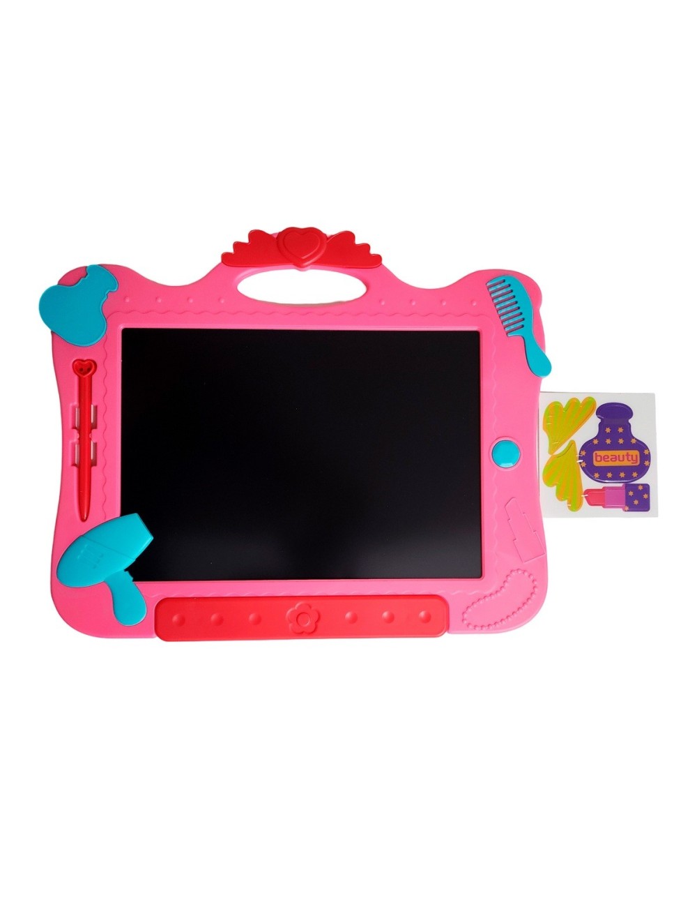 Tablero Mágico Lcd Colores Tabla Dibujo Fashion + Lapiz