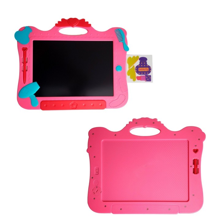 Tablero Mágico Lcd Colores Tabla Dibujo Fashion + Lapiz