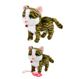 Robot Gato Mascota Movimiento Control Interactivo +bateria