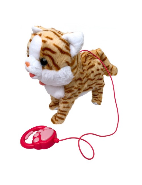 Robot Gato Mascota Movimiento Control Interactivo +bateria