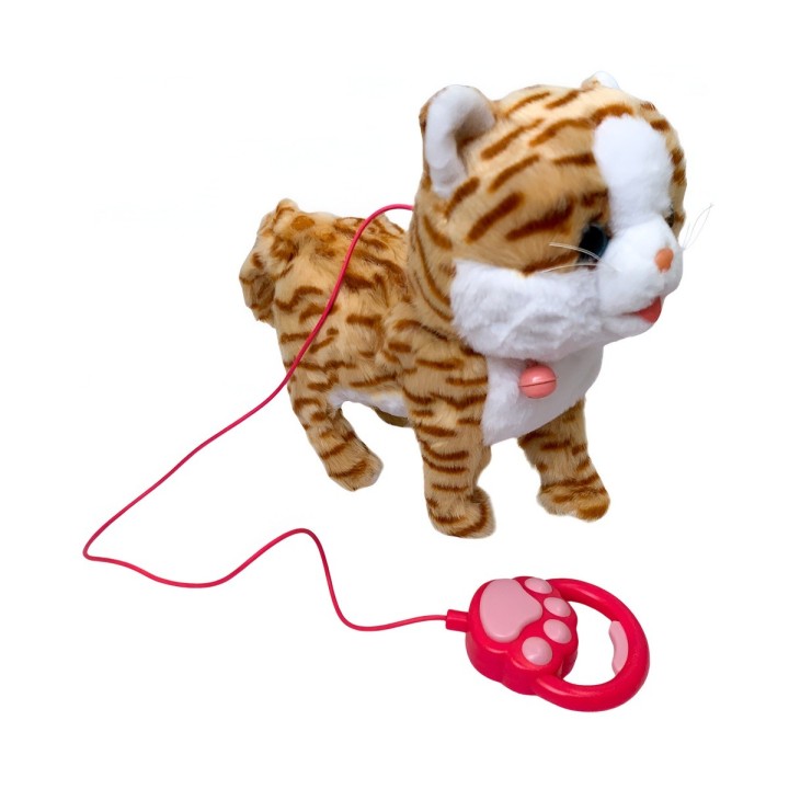 Robot Gato Mascota Movimiento Control Interactivo +bateria