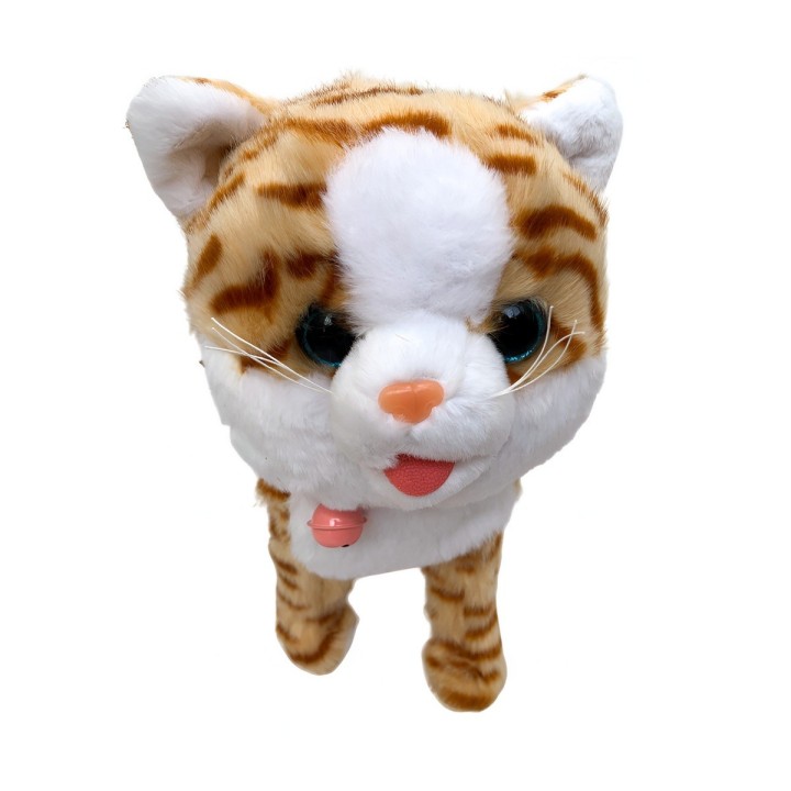 Robot Gato Mascota Movimiento Control Interactivo +bateria