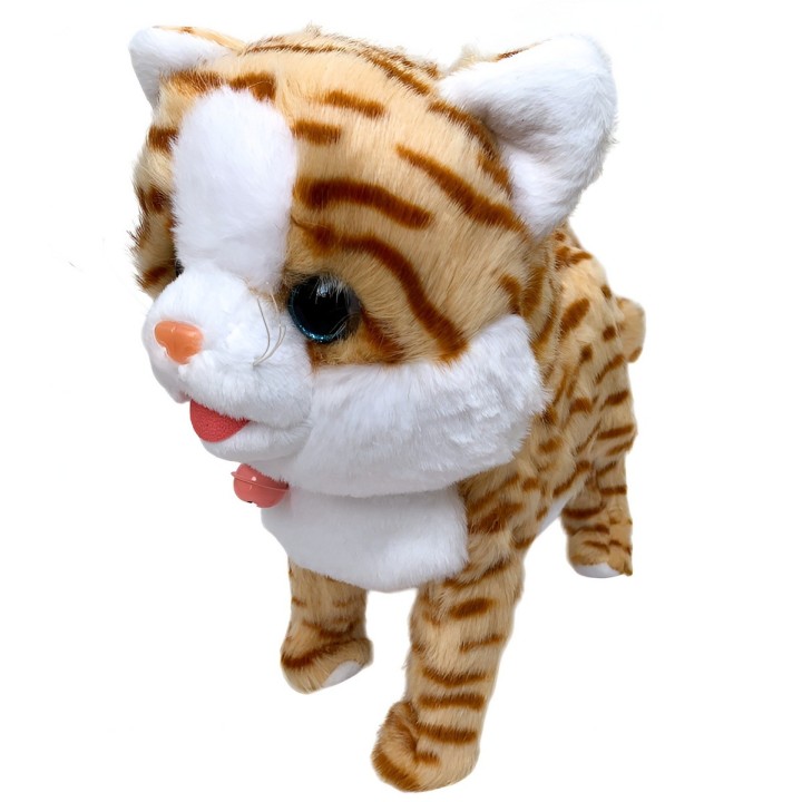Robot Gato Mascota Movimiento Control Interactivo +bateria
