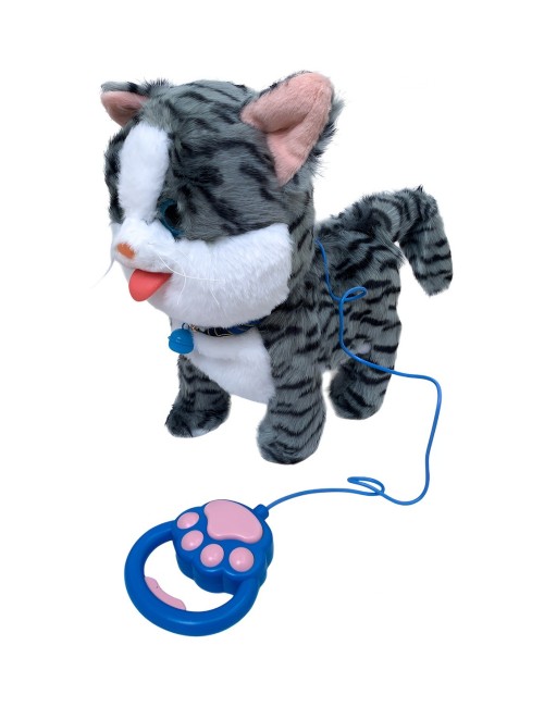 Robot Gato Mascota Movimiento Control Interactivo +bateria