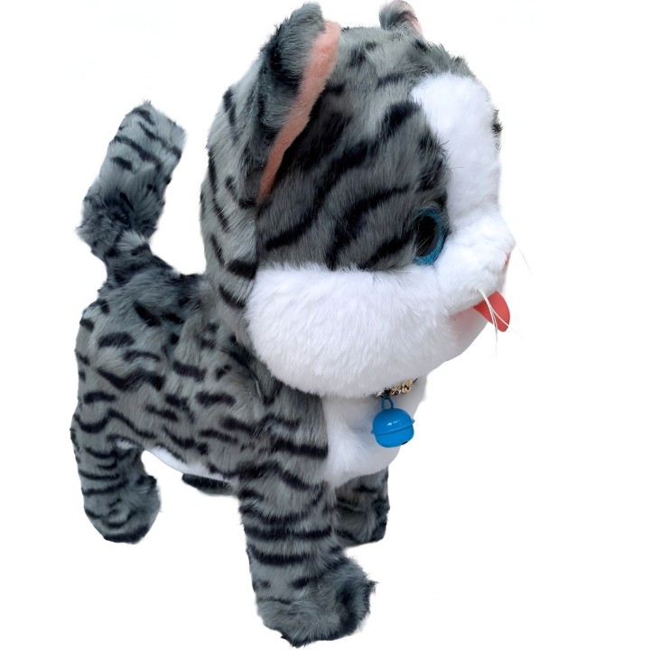 Robot Gato Mascota Movimiento Control Interactivo +bateria