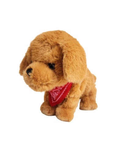 Robot Perro Campanita Mascota Movimiento Juguete + Bateria