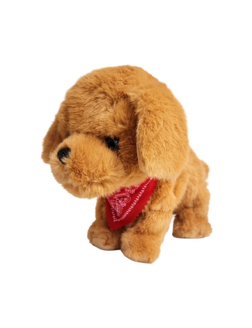 Robot Perro Campanita Mascota Movimiento Juguete + Bateria