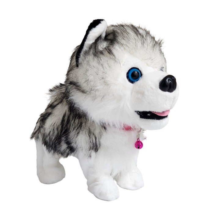Robot Perro Campanita Mascota Movimiento Juguete + Bateria