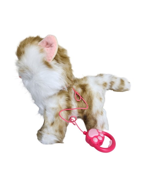 Robot Gato Campanita Mascota Movimiento Control +bateria