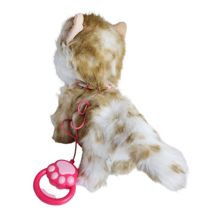 Robot Gato Campanita Mascota Movimiento Control +bateria