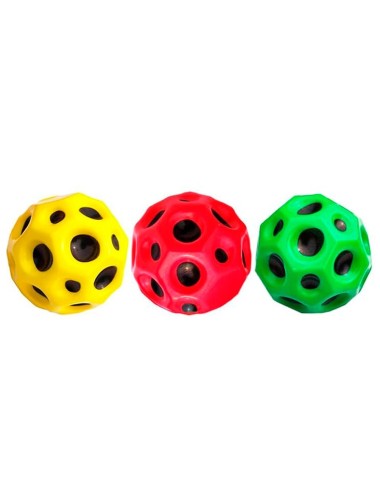 Pelotas Antiestres Saltarina Unicolor Unisex X 6 Unidades