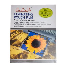 Lamina Acetato Transparente 175 Mic 80 X 110 Mm X 100 Und