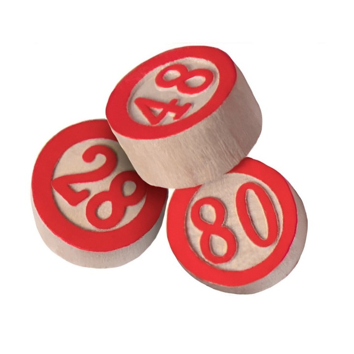 Juego De Mesa Siglo 90 Fichas En Madera Portable