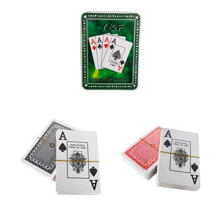 Juego De Mesa Poker Dos Barajas Royal Poker Y&f