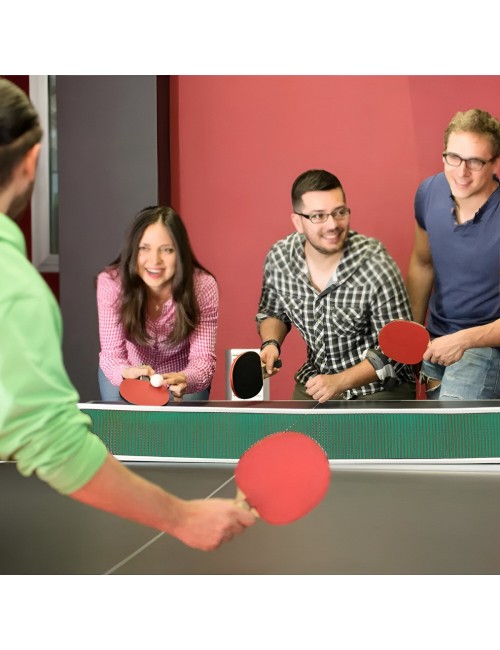 Juego De Mesa Ping Pong Kit Set Tenis , 2 Raquetas 3 Bolas