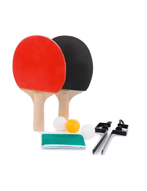 Juego De Mesa Ping Pong Kit Set Tenis , 2 Raquetas 3 Bolas