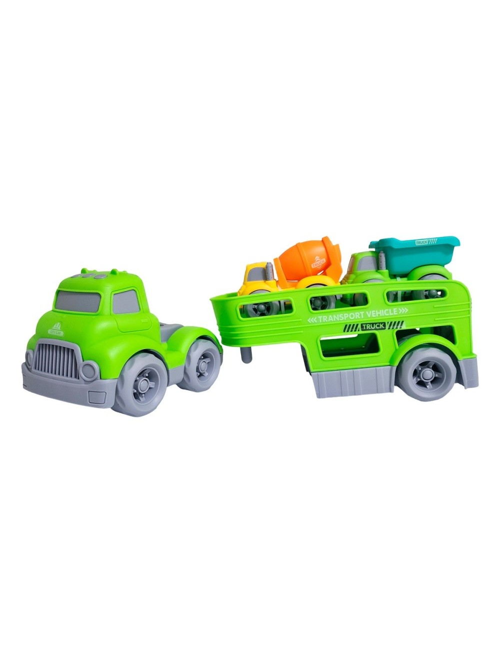 Camión Tractomula Construccion Vehiculos Juguete Niños