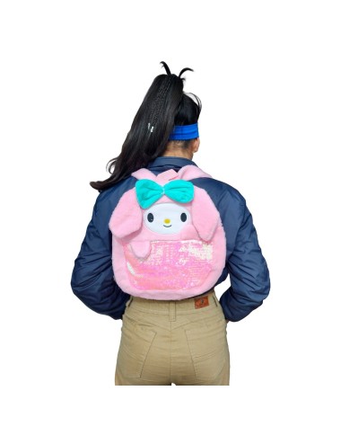 Bolso Anime Melody Kawaii Peluche Felpa Portable