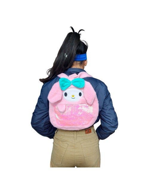 Bolso Anime Melody Kawaii Peluche Felpa Portable