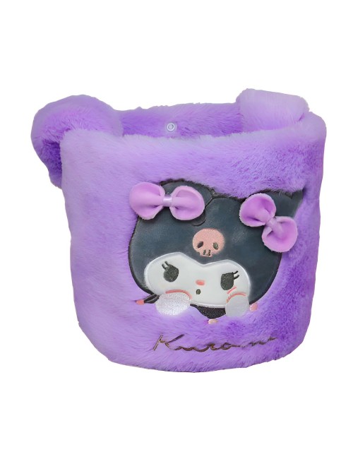 Bolso De Mano Niñas Anime Peluche Felpa Portable