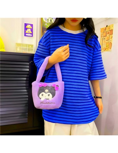 Bolso De Mano Niñas Anime Peluche Felpa Portable