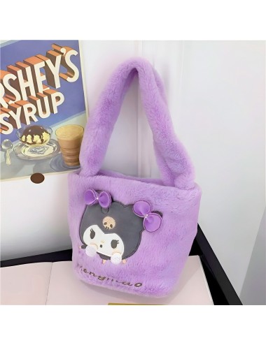 Bolso De Mano Niñas Anime Peluche Felpa Portable
