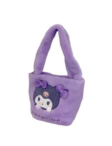 Bolso De Mano Niñas Anime Peluche Felpa Portable