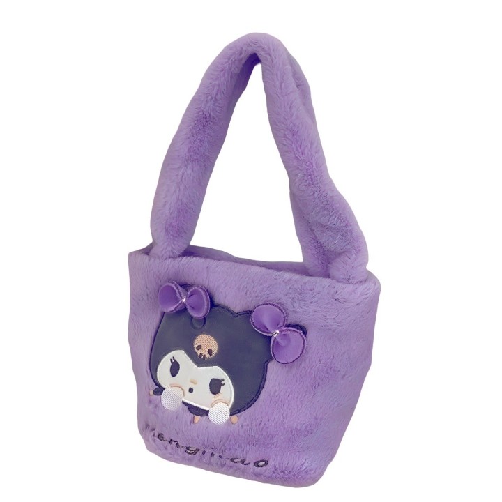Bolso De Mano Niñas Anime Peluche Felpa Portable