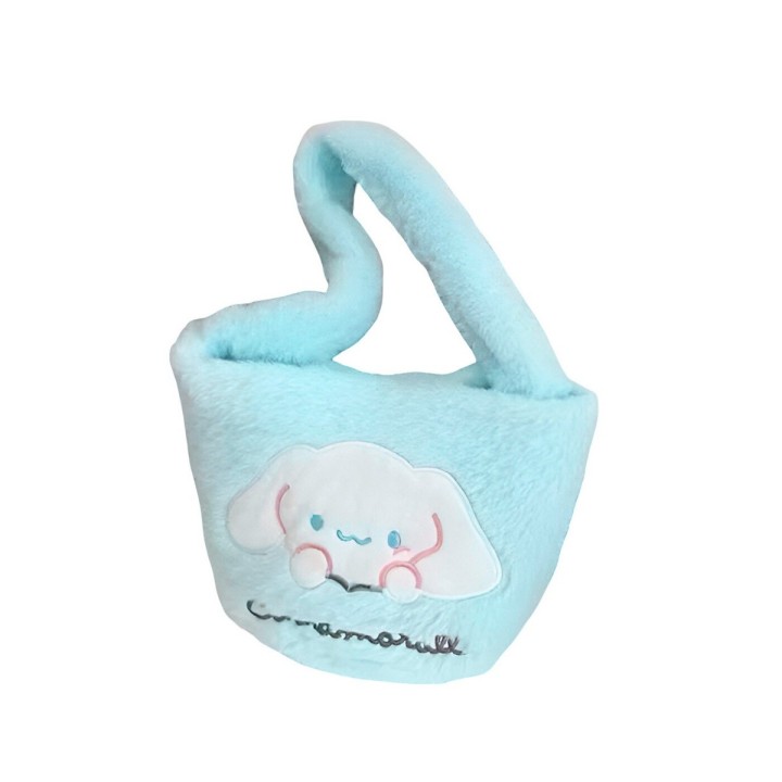 Bolso De Mano Niñas Anime Peluche Felpa Portable