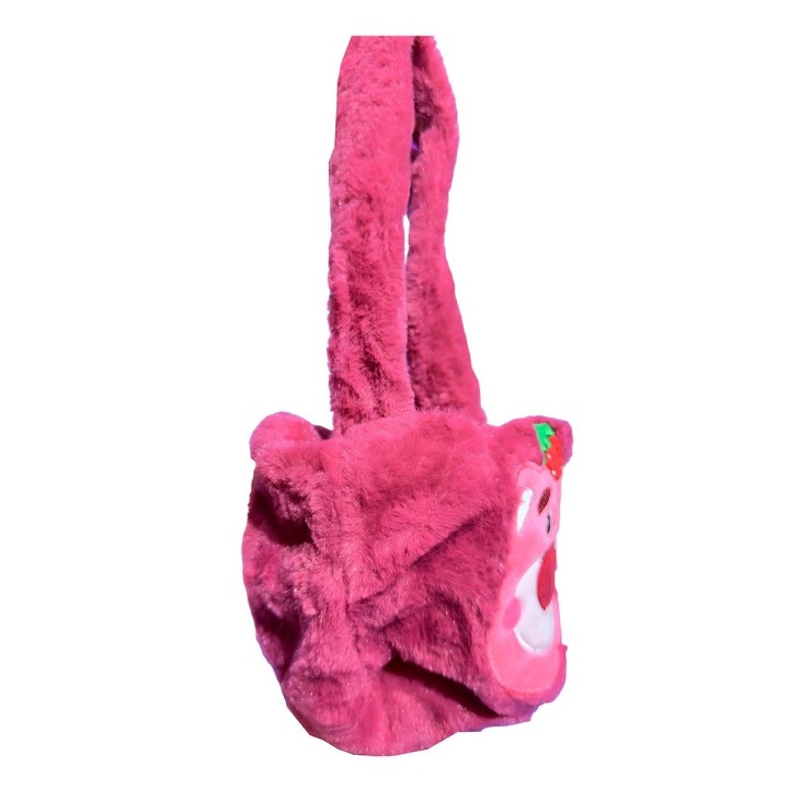Bolso De Mano Niñas Anime Peluche Felpa Portable