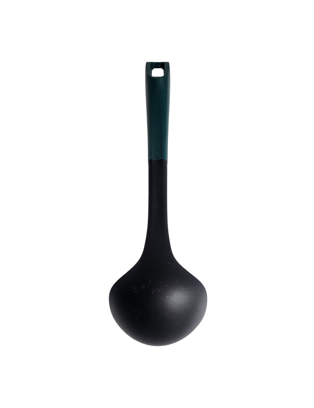 Cucharon De Cocina Con Mango Ergonomico Color Verde