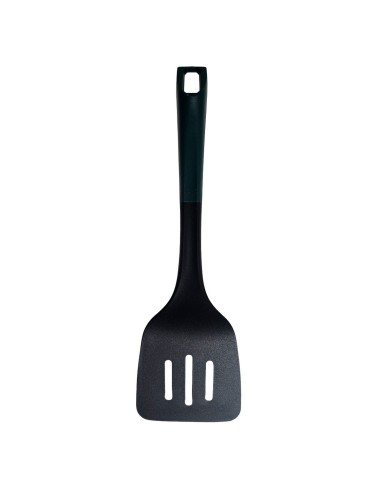 Espátula De Cocina Ranurada Mango Ergonomico Color Verde