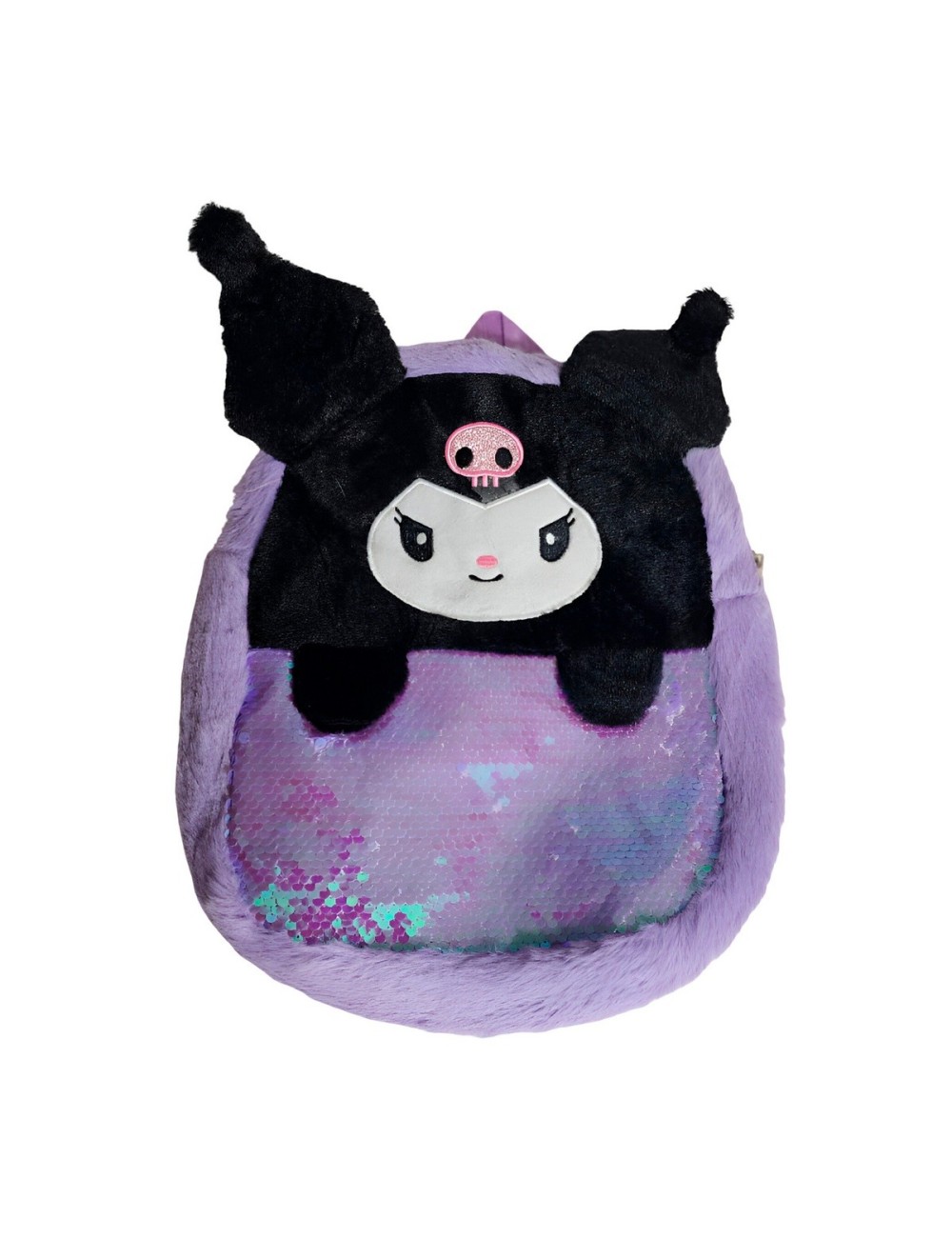 Bolso Anime Kuromi Kawaii Peluche Felpa Portable