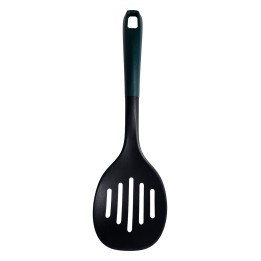 Cucharon De Cocina Ovalado Con Mango Ergonomico Color Verde
