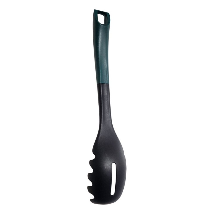 Cucharón Para Pasta Con Mango Ergonomico Color Verde