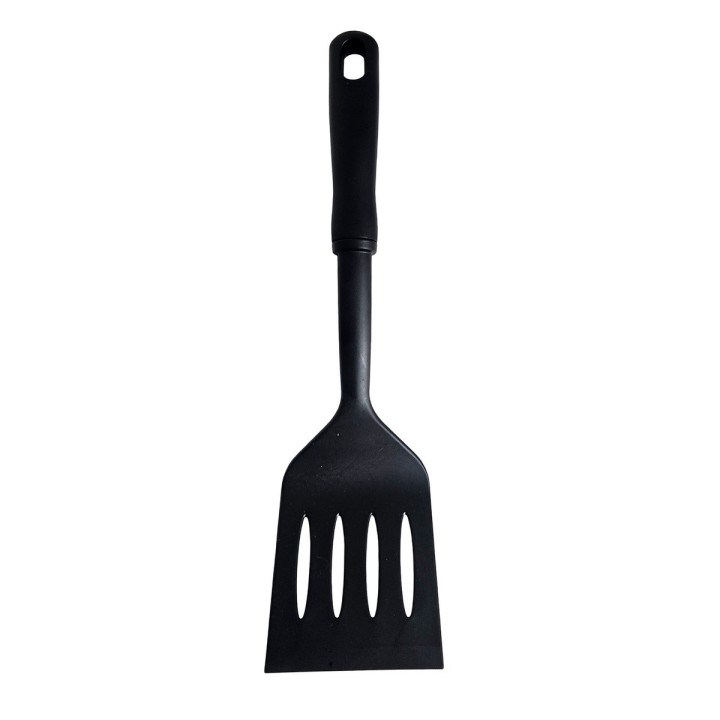 Espatula Con Ranuras De Cocina Con Mango Ergonomico