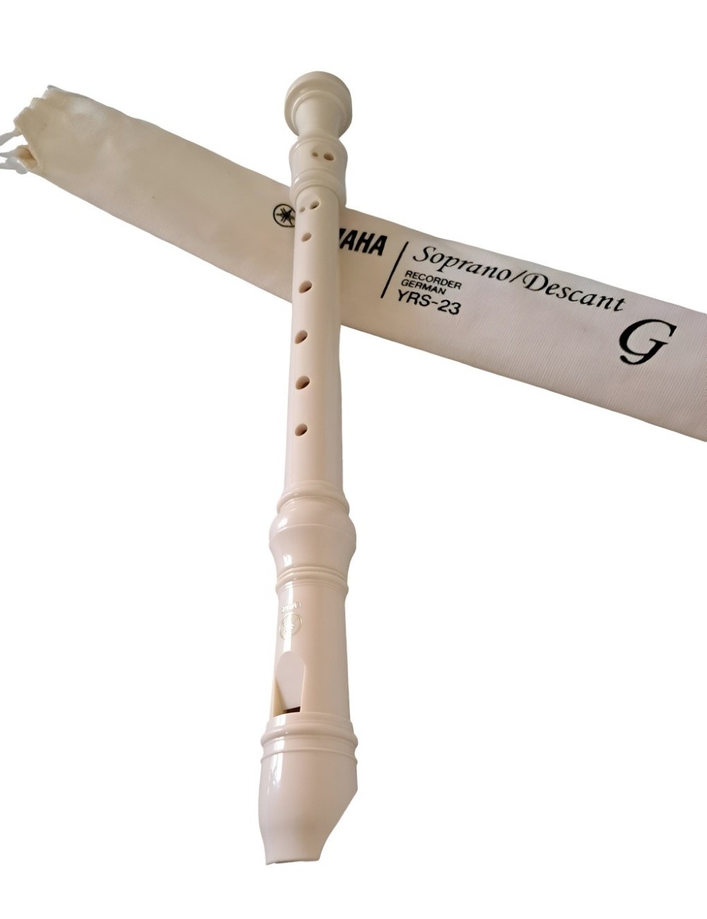 Flauta Profesional Yamaha Yrs23 Color Crema Portable