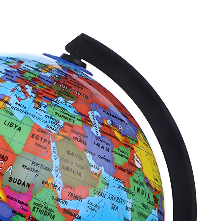 Mapamundi Globo Terráqueo De Escritorio Mundo 14.16 Cm