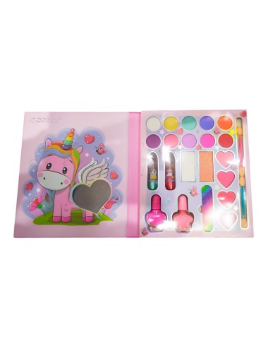Kit De Maquillaje Para Niñas Juguete Princesas Unicornio Set