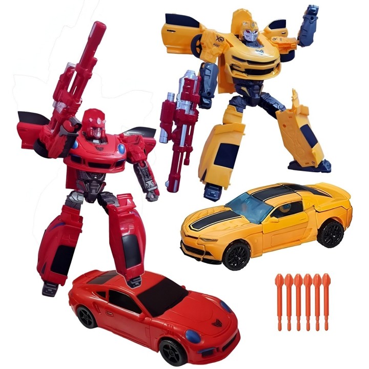 Figura Robot Carro Transformers Coleccionable Transformable