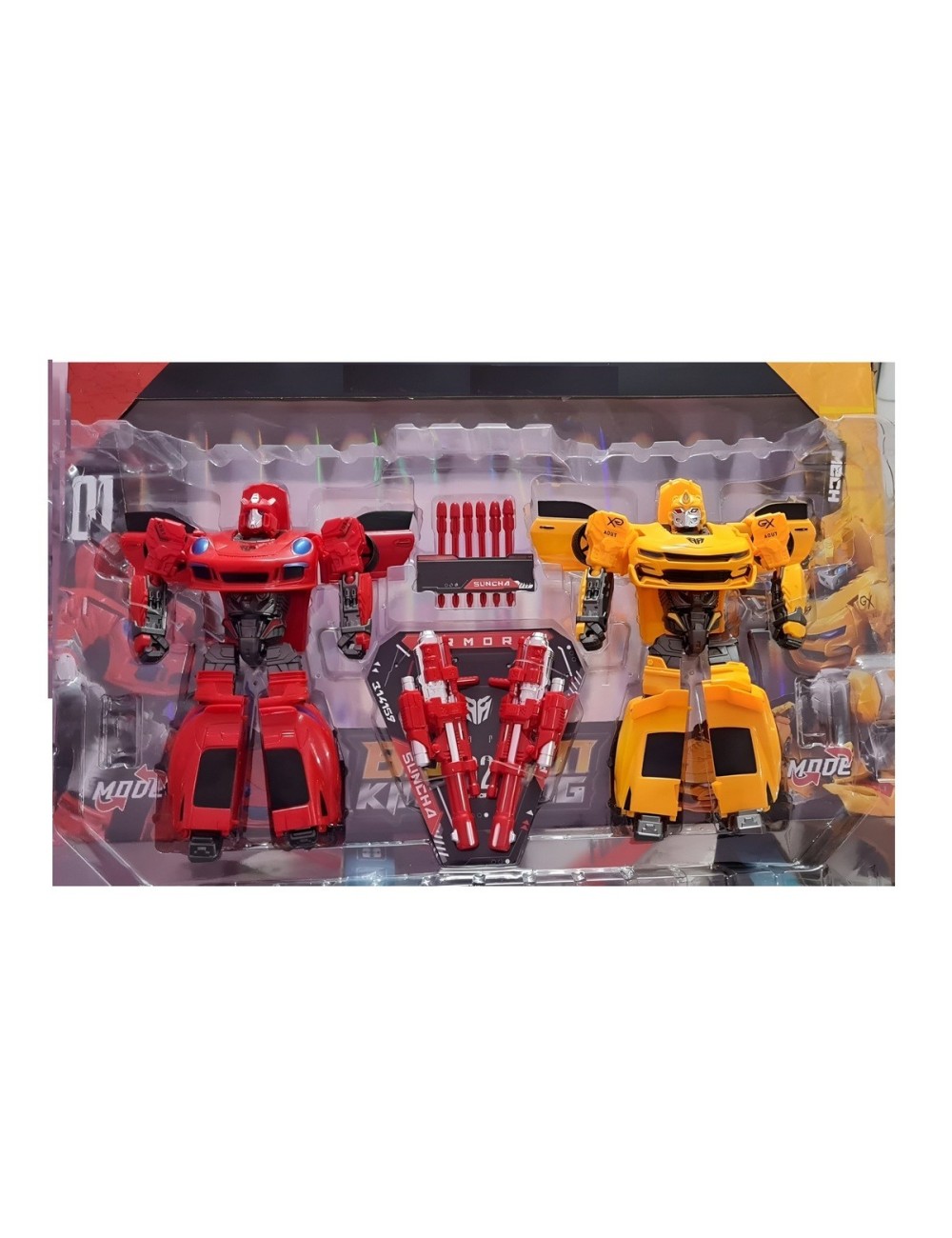 Figura Robot Carro Transformers Coleccionable Transformable