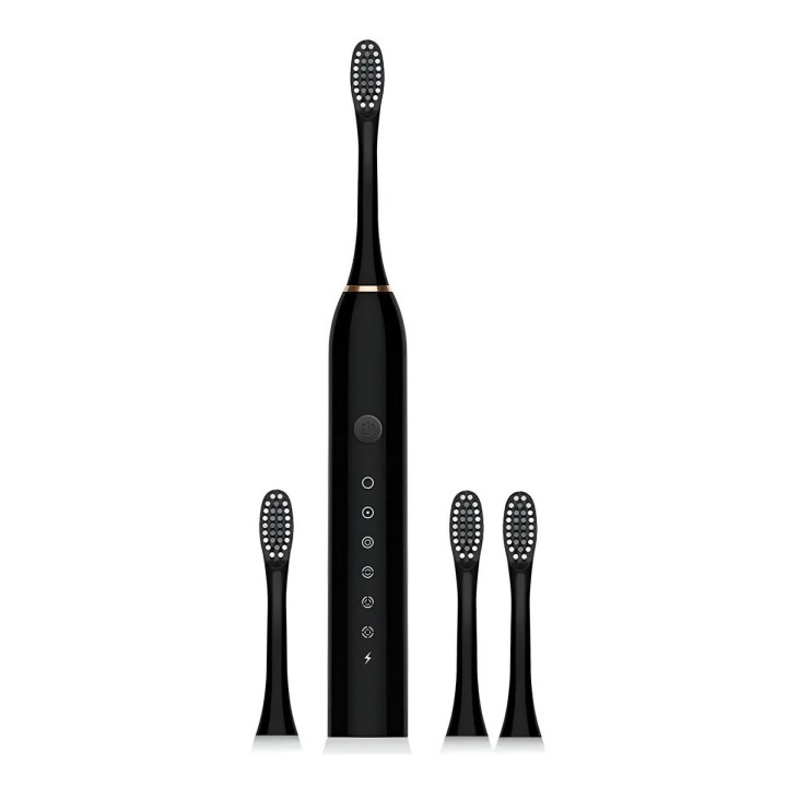 Cepillo Electrico Recargable Portatil + 3 Cabezales Unisex
