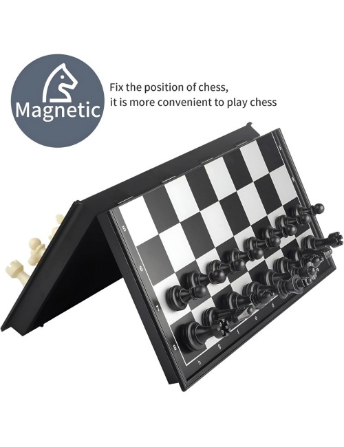 Juego De Mesa Ajedrez Profesional Imantado Grande