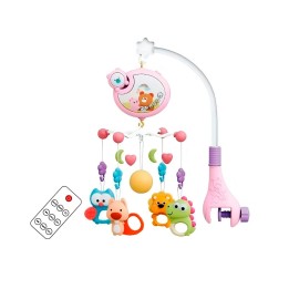 Movil Musical Para Bebes Para Cunas Baby Niñas + Control