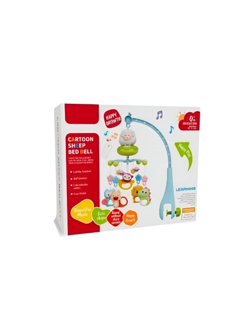Movil Musical Para Bebes Para Cunas Baby Niñas + Control