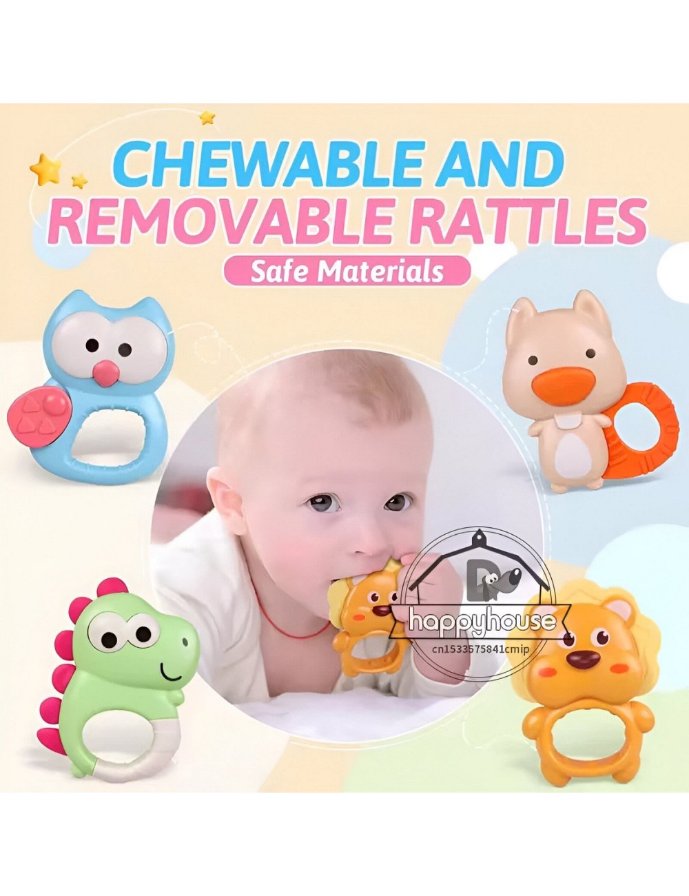 Movil Musical Para Bebes Para Cunas Baby Niñas + Control
